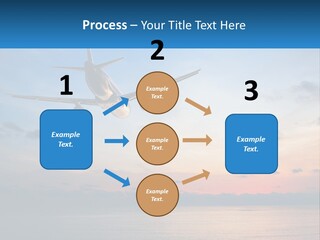 Coastal Portrait Mother PowerPoint Template