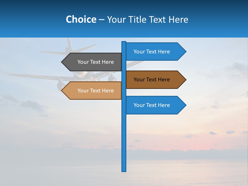 Coastal Portrait Mother PowerPoint Template