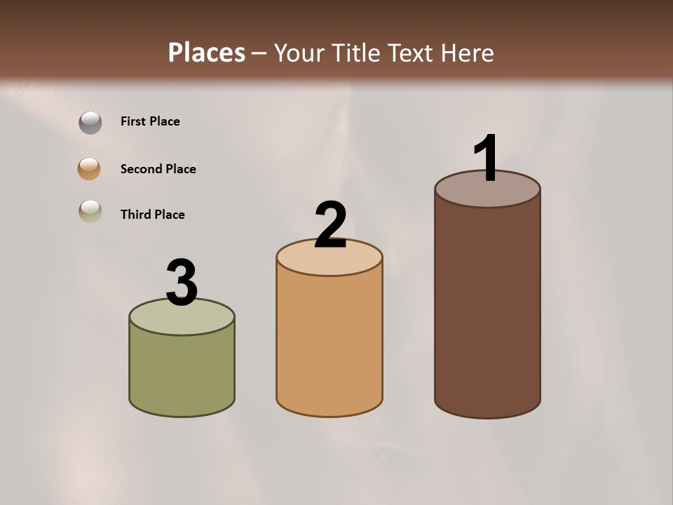 Portrait Wave Sunrise PowerPoint Template