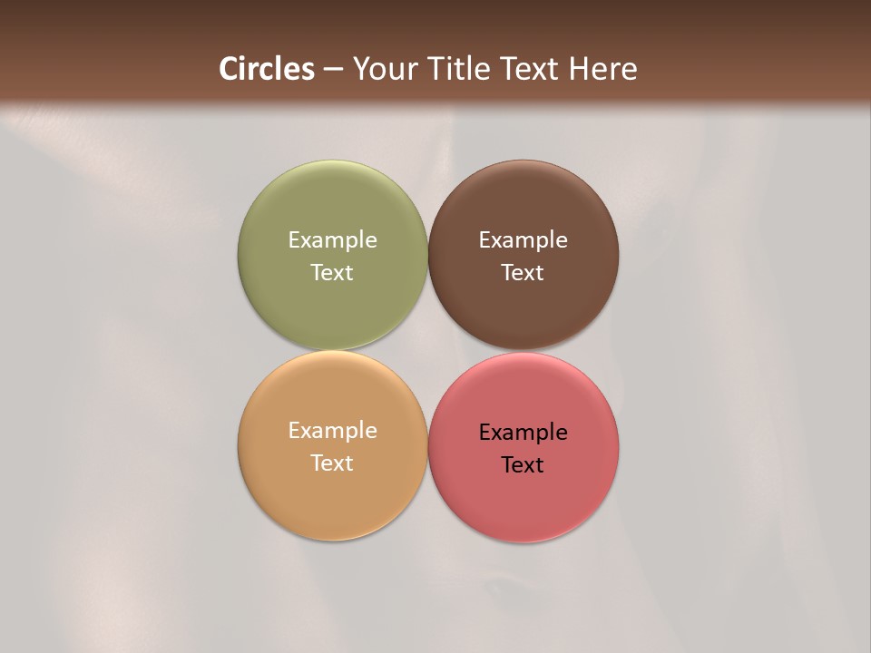 Portrait Wave Sunrise PowerPoint Template