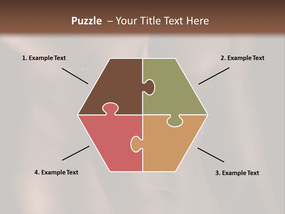 Portrait Wave Sunrise PowerPoint Template