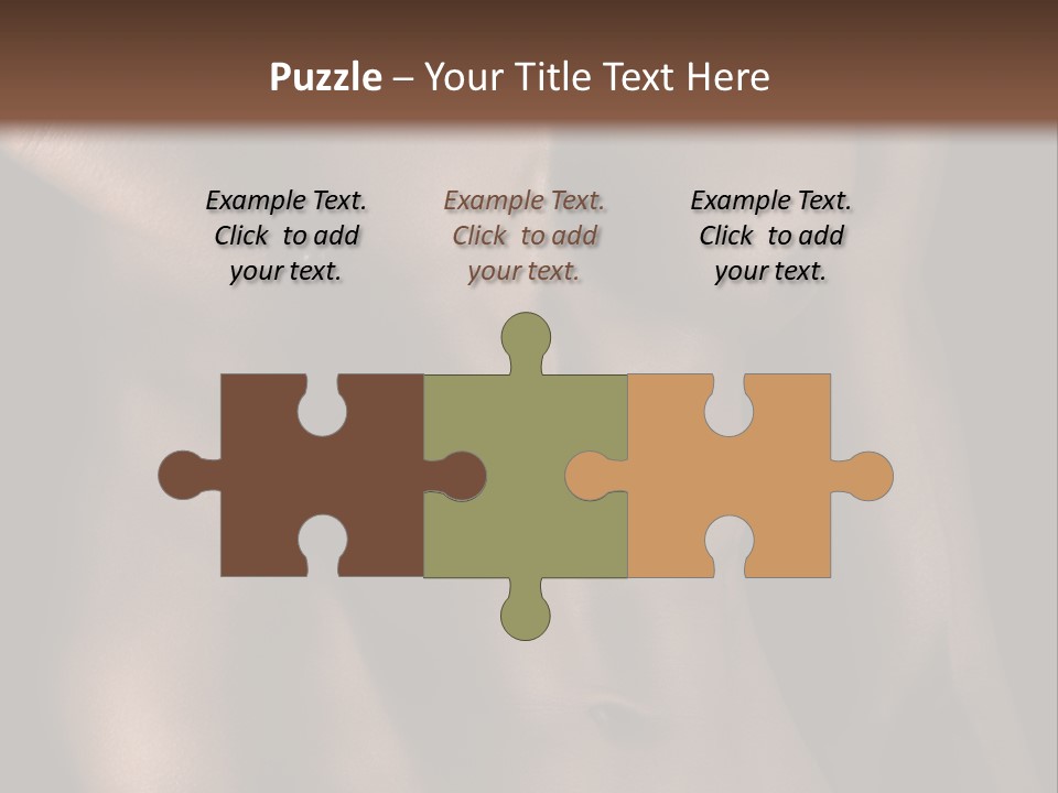 Portrait Wave Sunrise PowerPoint Template