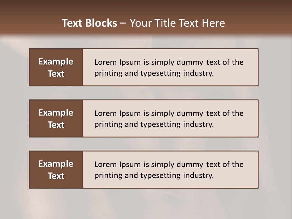 Portrait Wave Sunrise PowerPoint Template