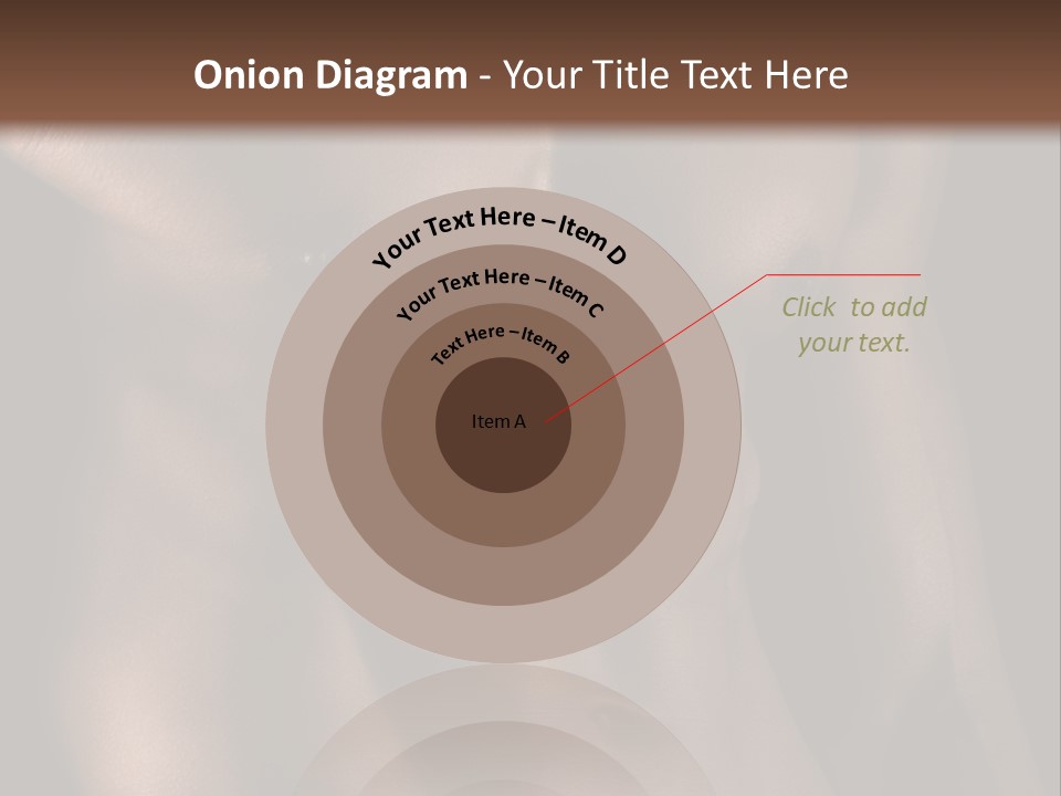 Portrait Wave Sunrise PowerPoint Template