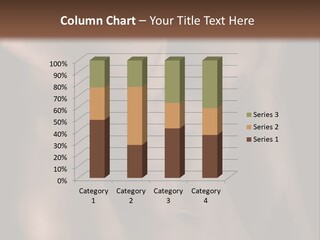 Portrait Wave Sunrise PowerPoint Template