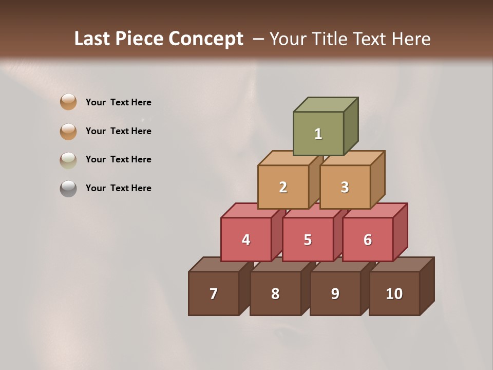 Portrait Wave Sunrise PowerPoint Template