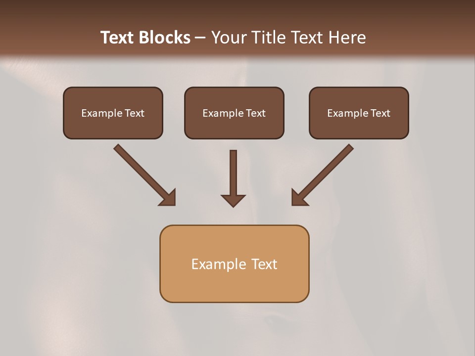 Portrait Wave Sunrise PowerPoint Template