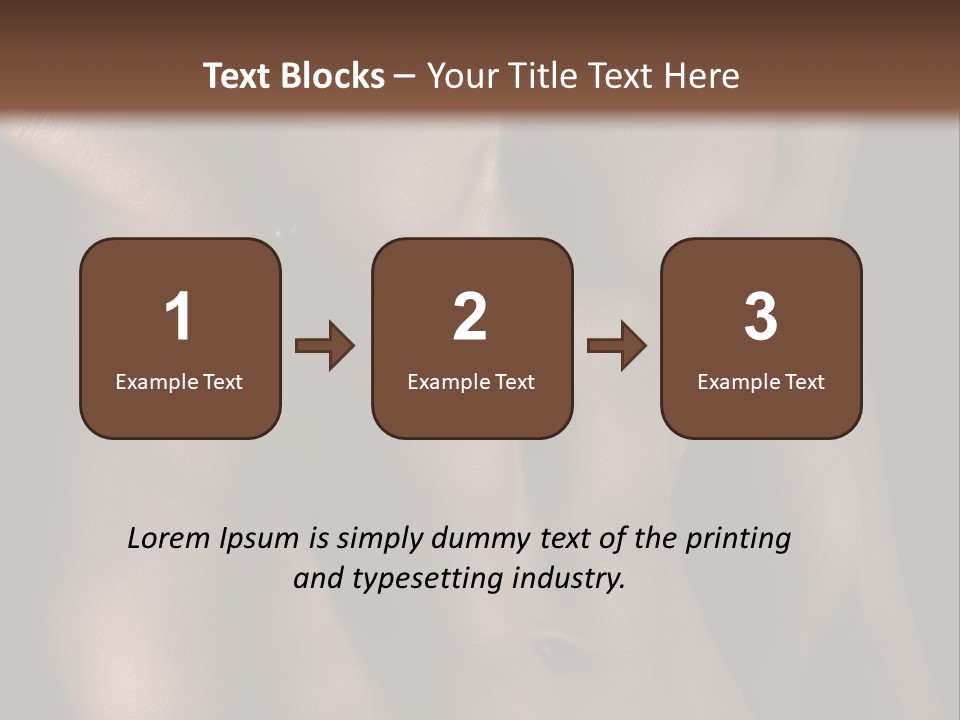 Portrait Wave Sunrise PowerPoint Template