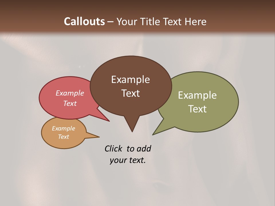 Portrait Wave Sunrise PowerPoint Template