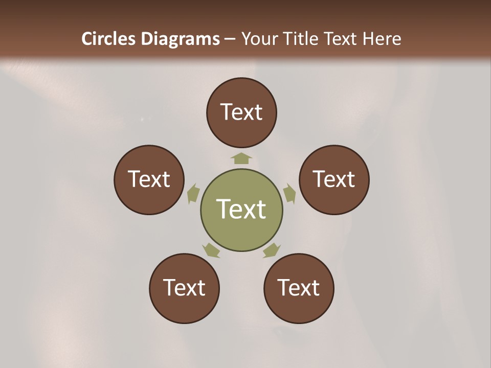 Portrait Wave Sunrise PowerPoint Template