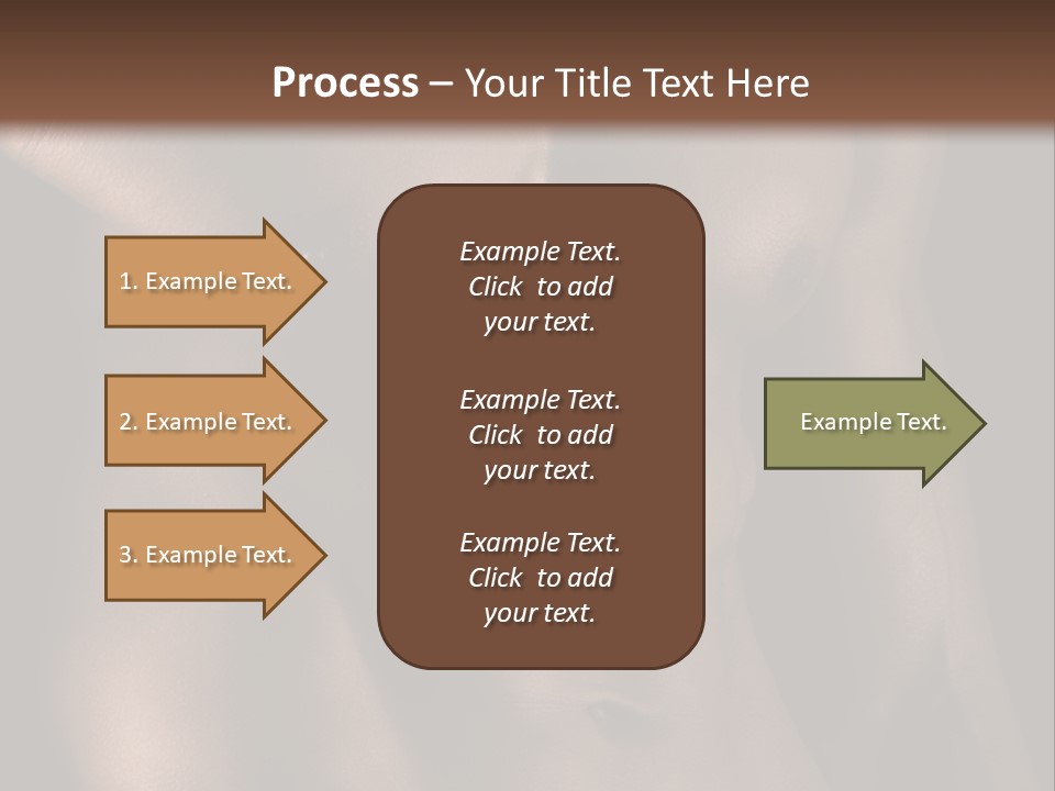 Portrait Wave Sunrise PowerPoint Template