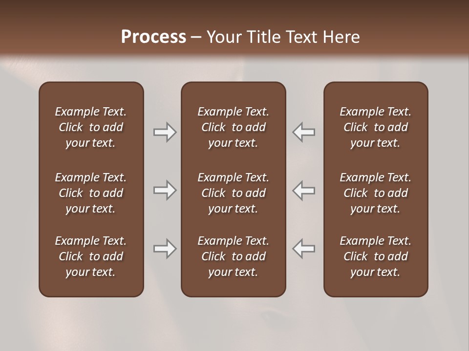 Portrait Wave Sunrise PowerPoint Template