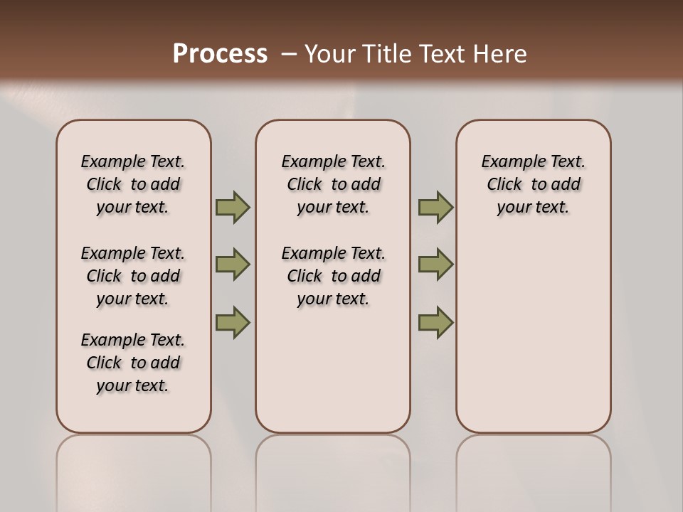 Portrait Wave Sunrise PowerPoint Template