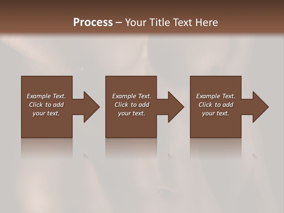 Portrait Wave Sunrise PowerPoint Template