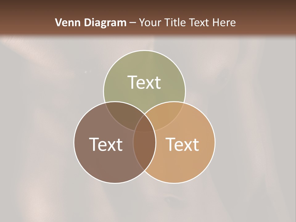 Portrait Wave Sunrise PowerPoint Template