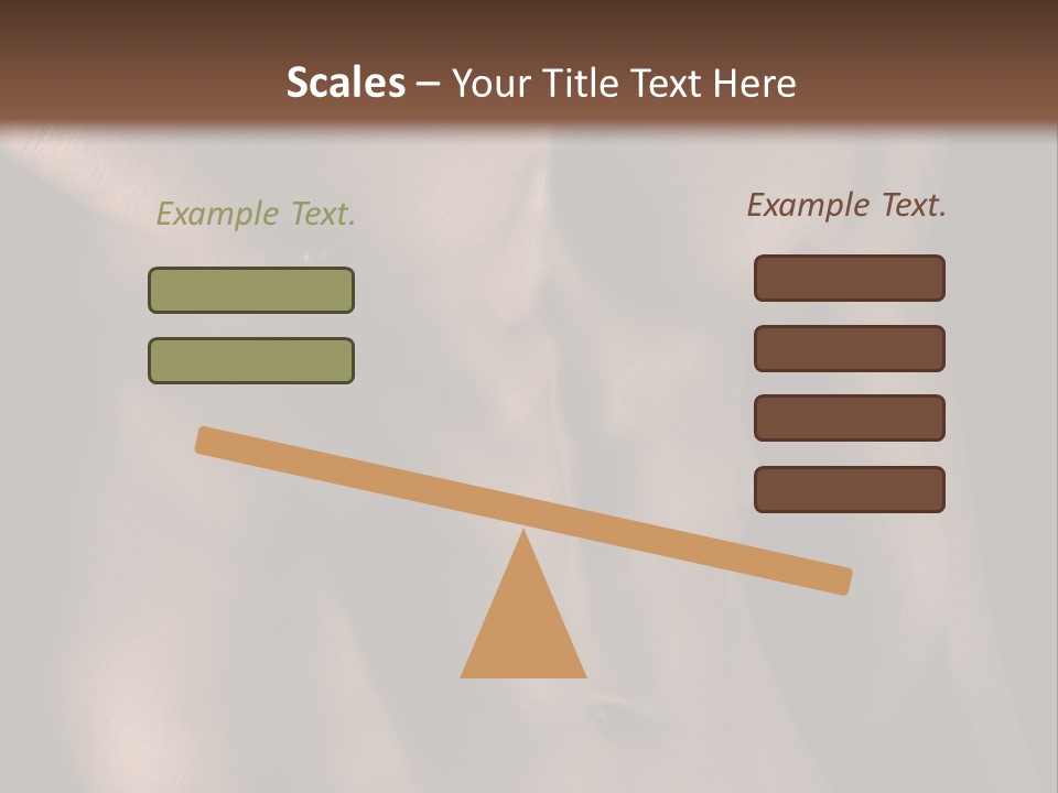 Portrait Wave Sunrise PowerPoint Template