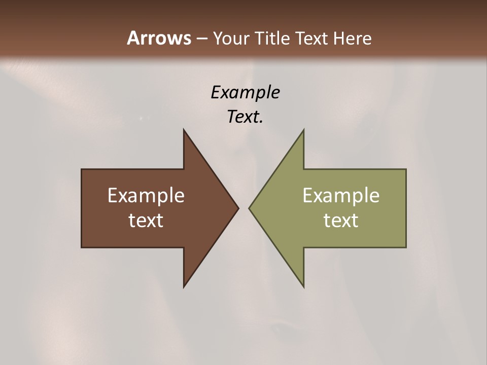 Portrait Wave Sunrise PowerPoint Template