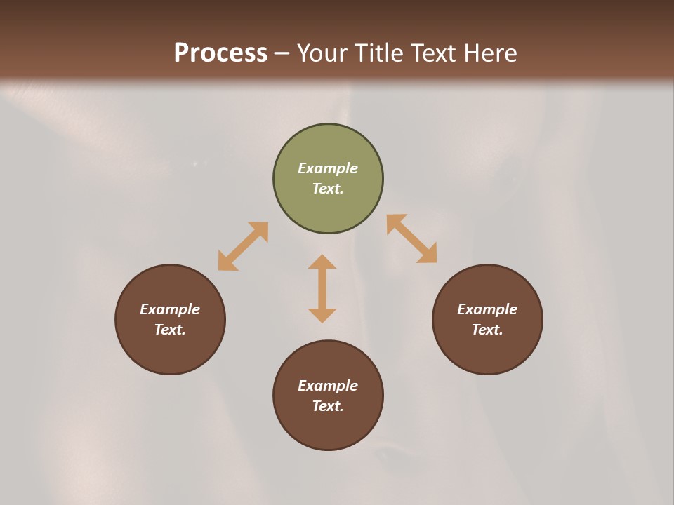 Portrait Wave Sunrise PowerPoint Template