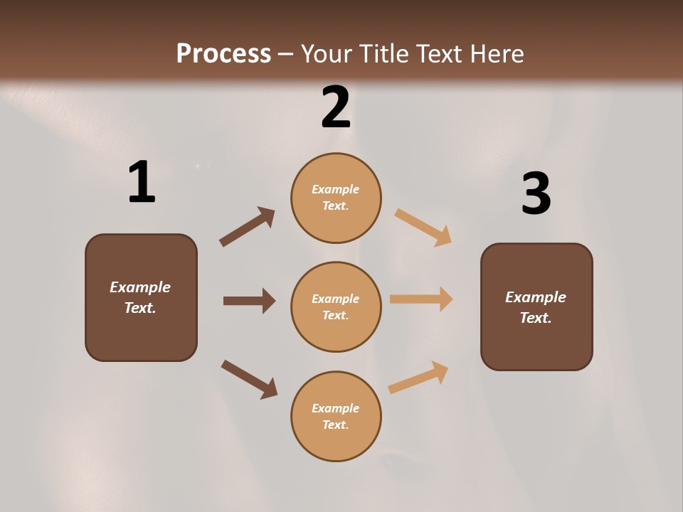 Portrait Wave Sunrise PowerPoint Template