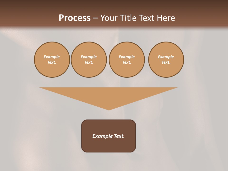 Portrait Wave Sunrise PowerPoint Template