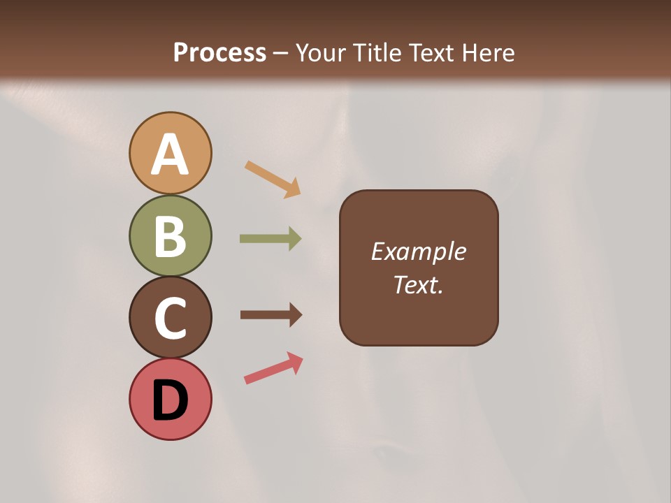 Portrait Wave Sunrise PowerPoint Template
