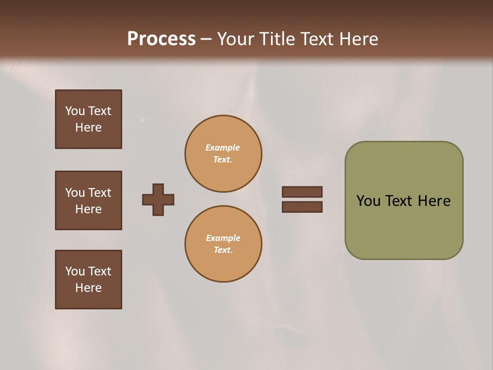 Portrait Wave Sunrise PowerPoint Template
