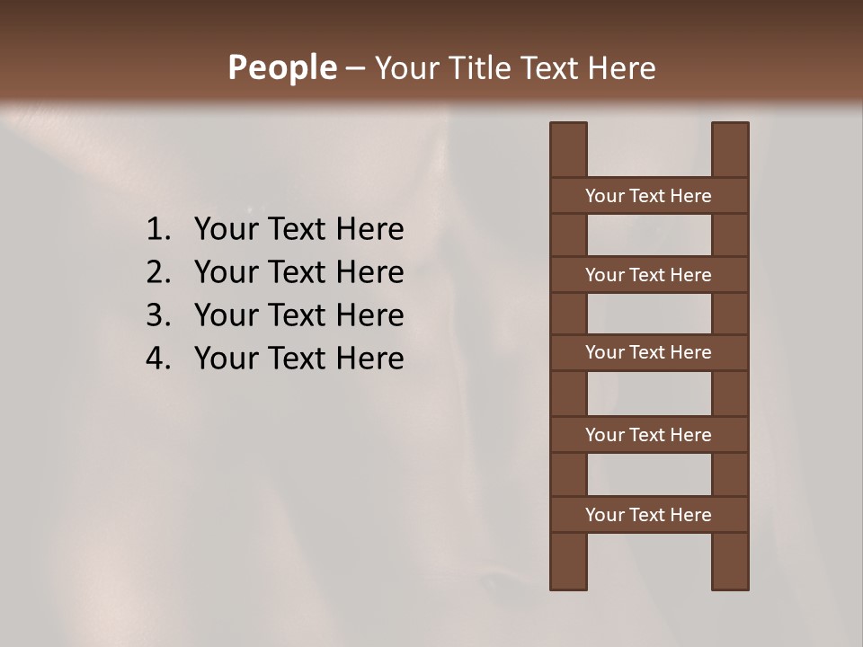 Portrait Wave Sunrise PowerPoint Template