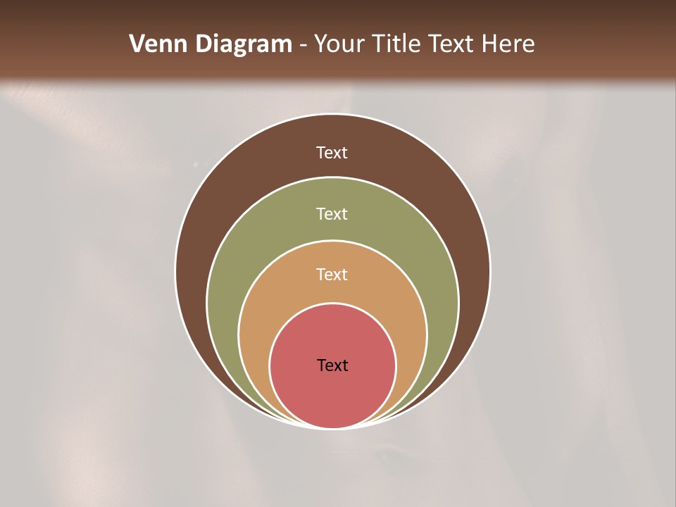 Portrait Wave Sunrise PowerPoint Template
