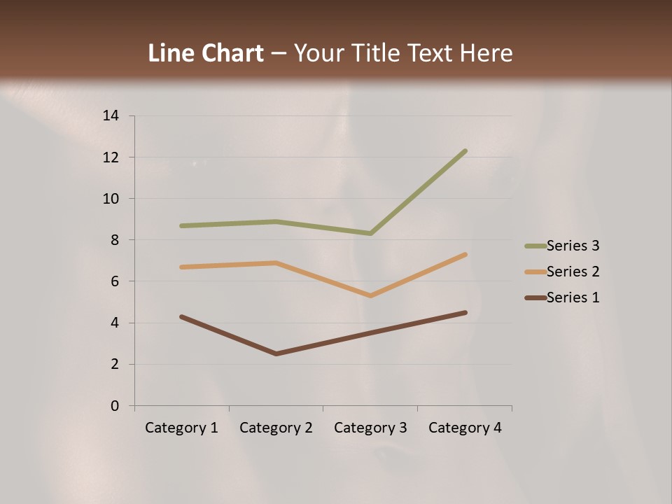 Portrait Wave Sunrise PowerPoint Template