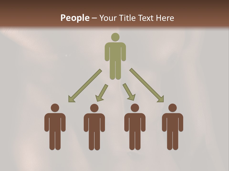 Portrait Wave Sunrise PowerPoint Template