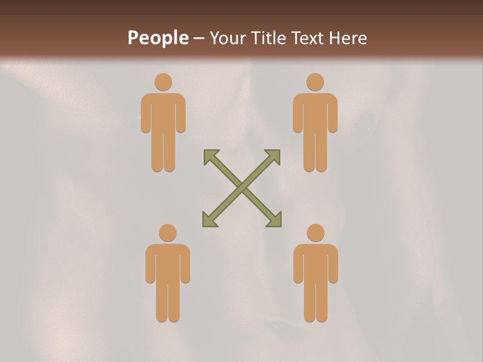 Portrait Wave Sunrise PowerPoint Template