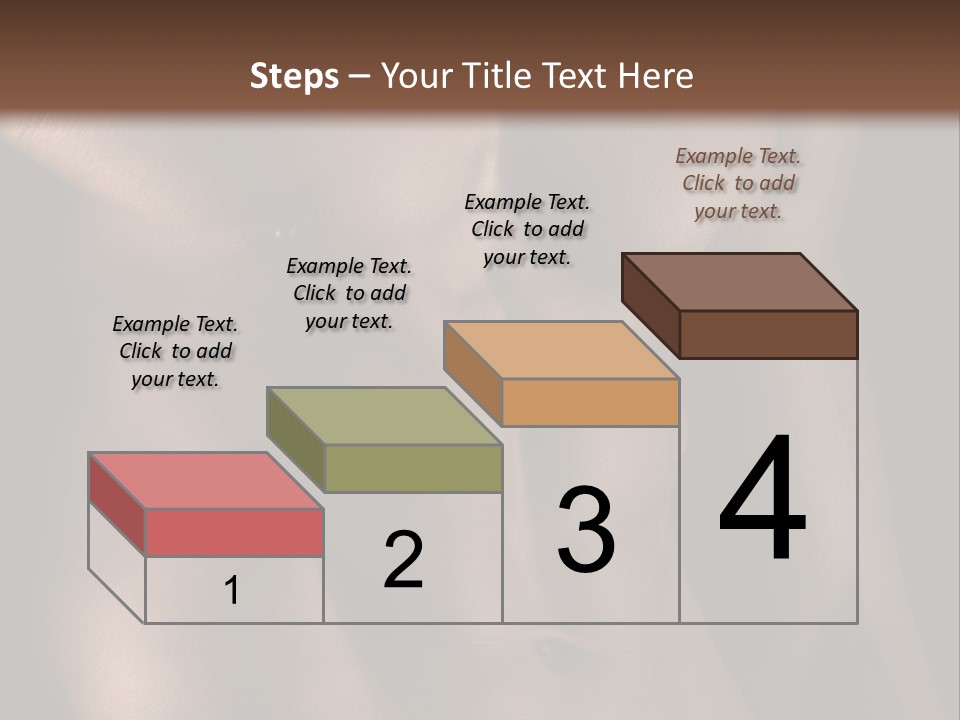 Portrait Wave Sunrise PowerPoint Template