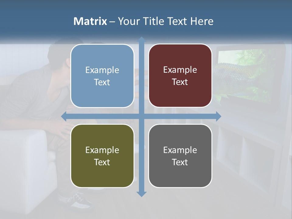 Family Caucasian Water PowerPoint Template