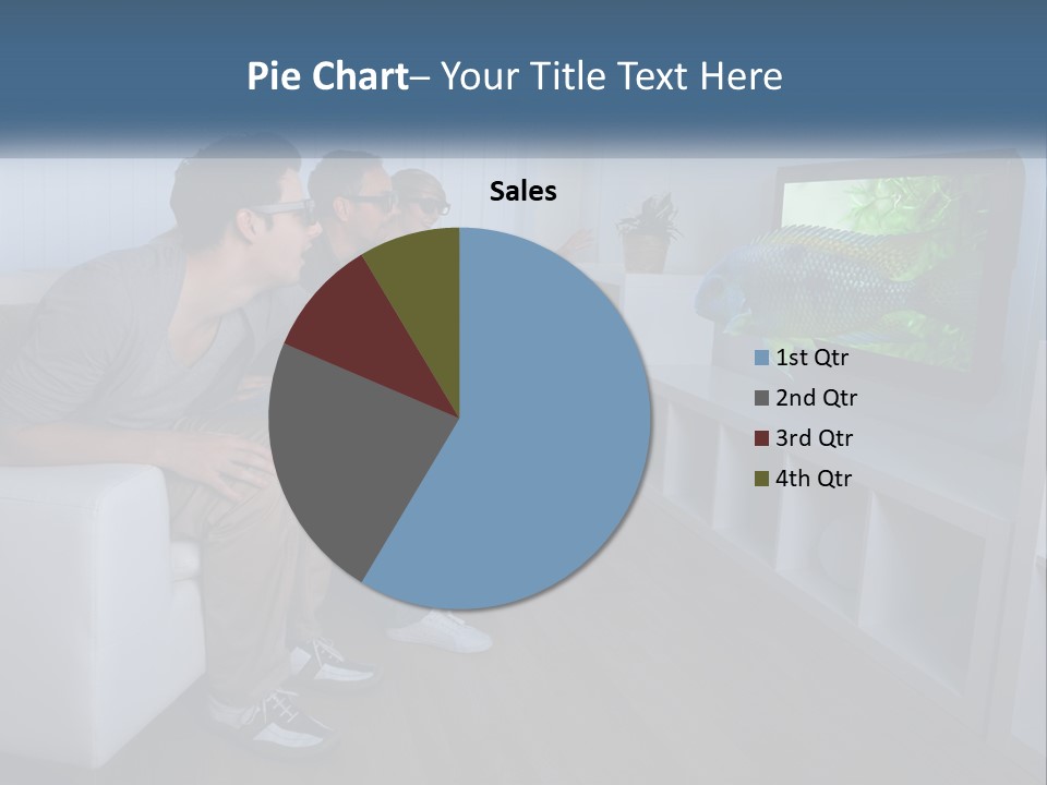 Family Caucasian Water PowerPoint Template