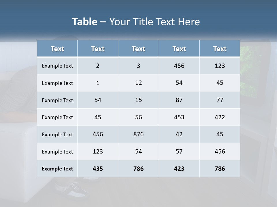 Family Caucasian Water PowerPoint Template