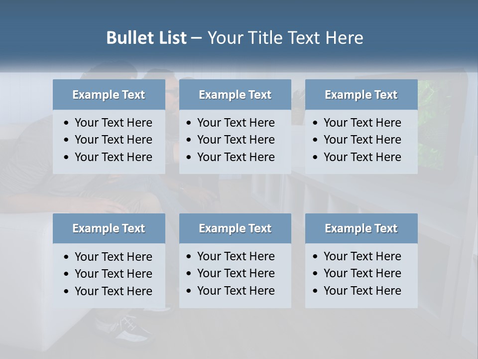 Family Caucasian Water PowerPoint Template