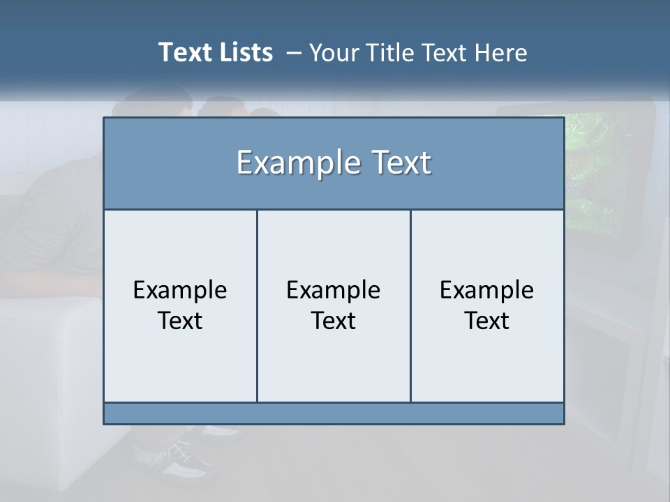 Family Caucasian Water PowerPoint Template