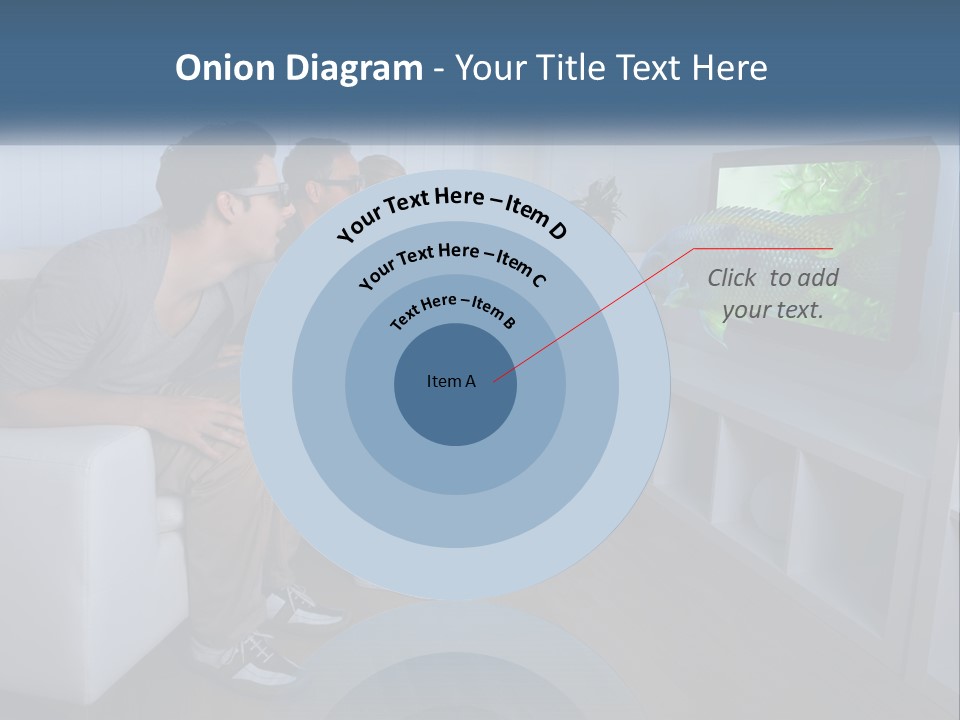 Family Caucasian Water PowerPoint Template