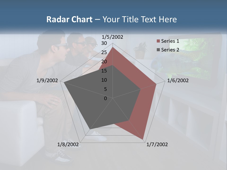Family Caucasian Water PowerPoint Template