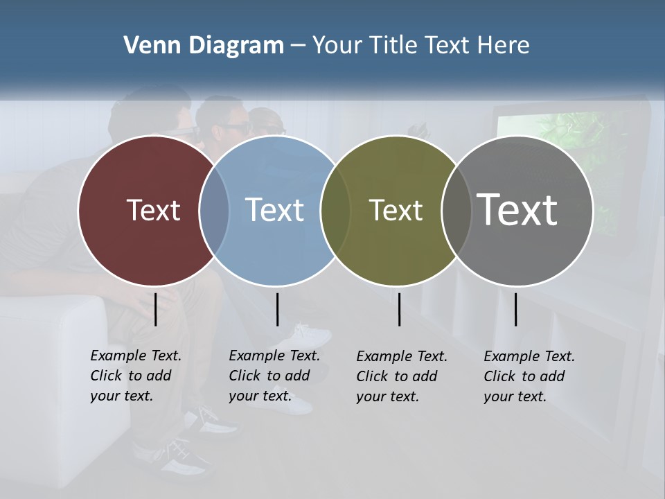 Family Caucasian Water PowerPoint Template