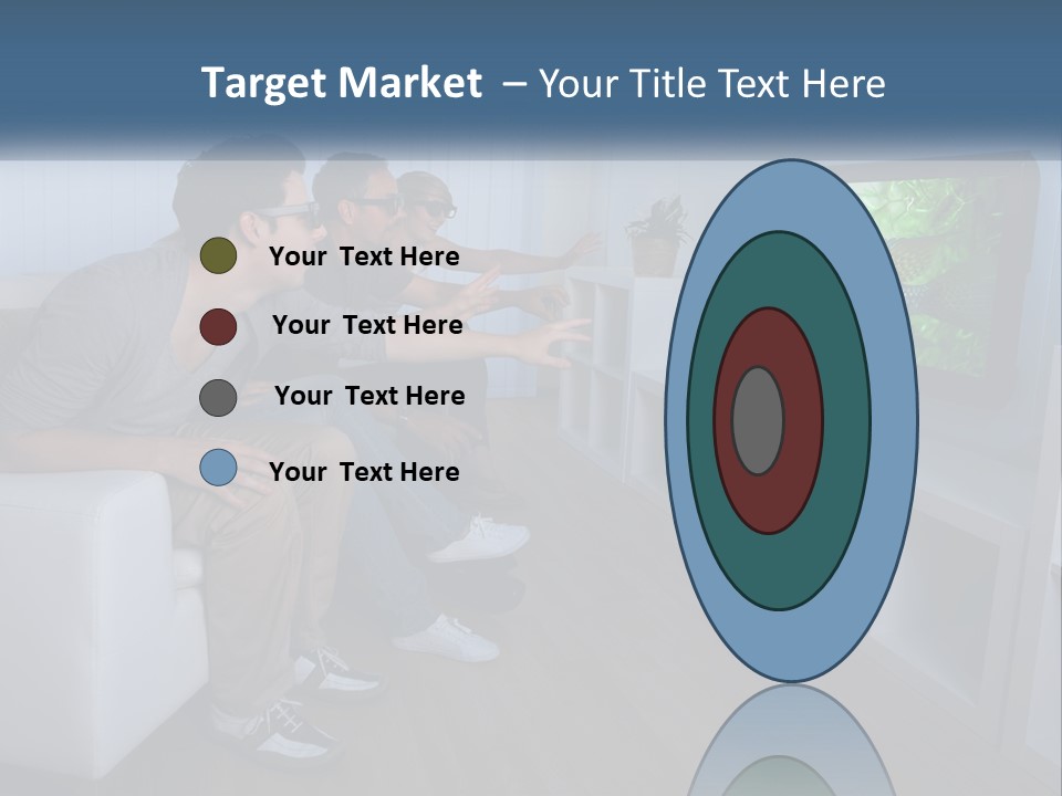 Family Caucasian Water PowerPoint Template