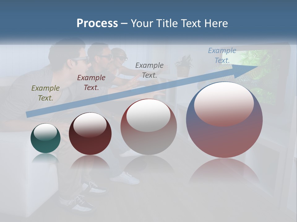 Family Caucasian Water PowerPoint Template