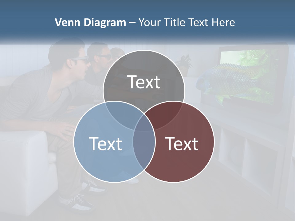 Family Caucasian Water PowerPoint Template