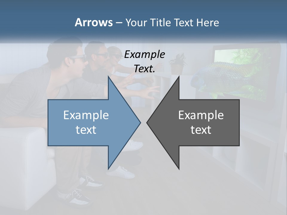 Family Caucasian Water PowerPoint Template