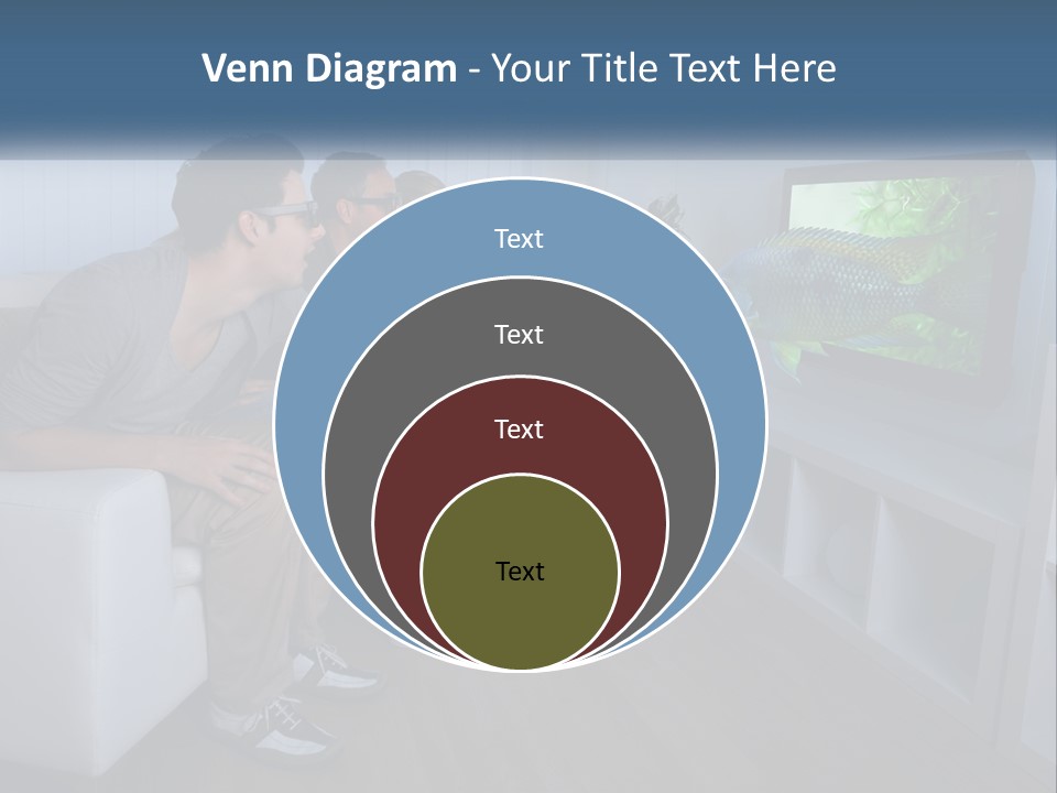 Family Caucasian Water PowerPoint Template