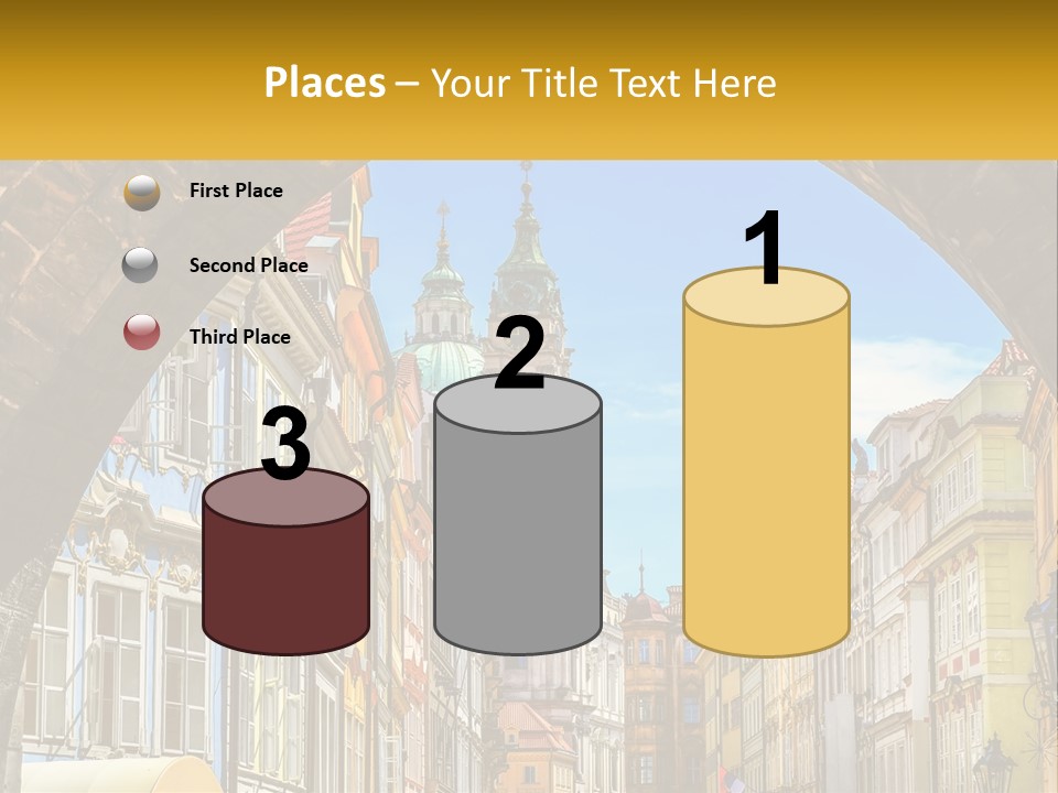 Elderly Wave Daughter PowerPoint Template