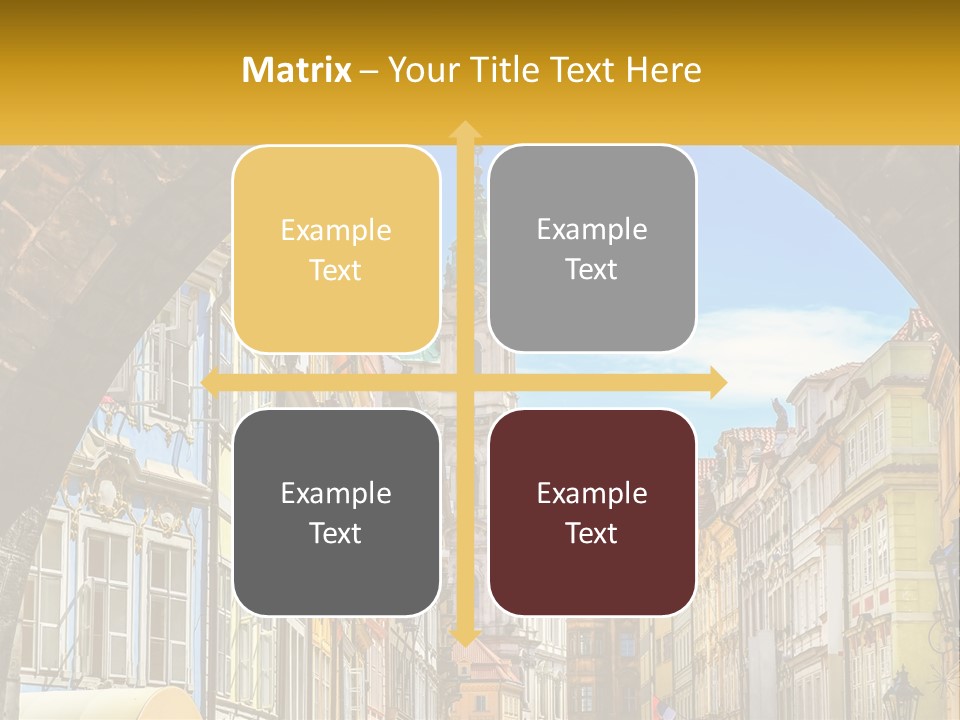 Elderly Wave Daughter PowerPoint Template