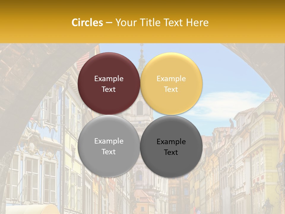 Elderly Wave Daughter PowerPoint Template