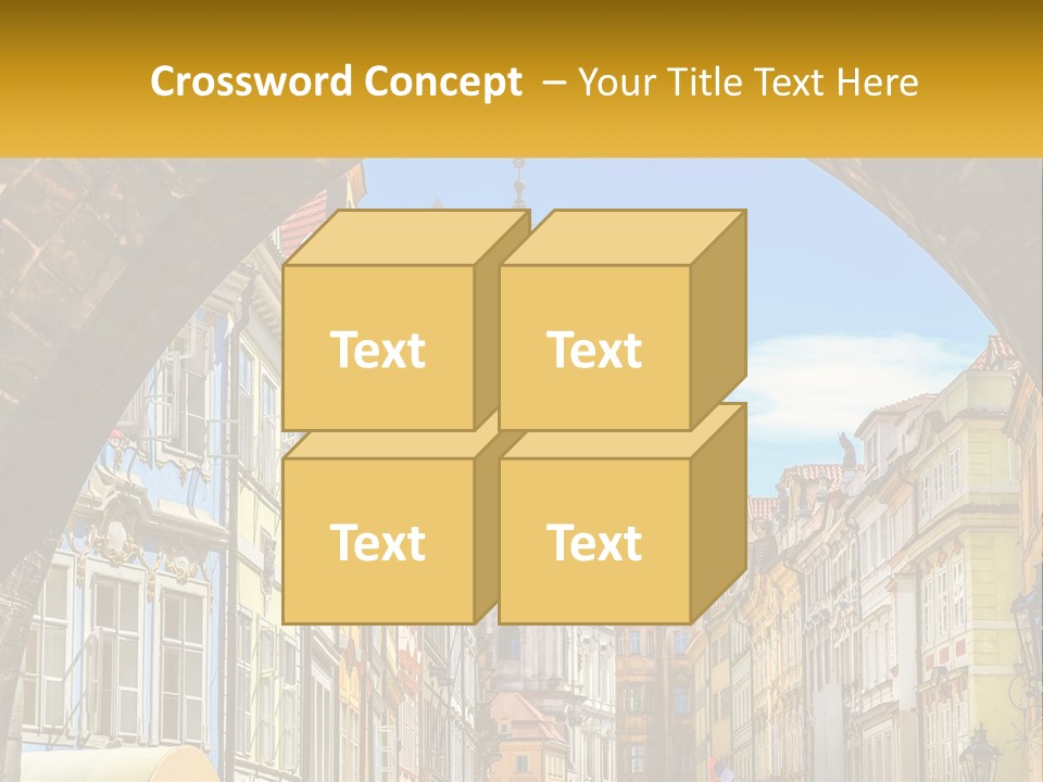 Elderly Wave Daughter PowerPoint Template
