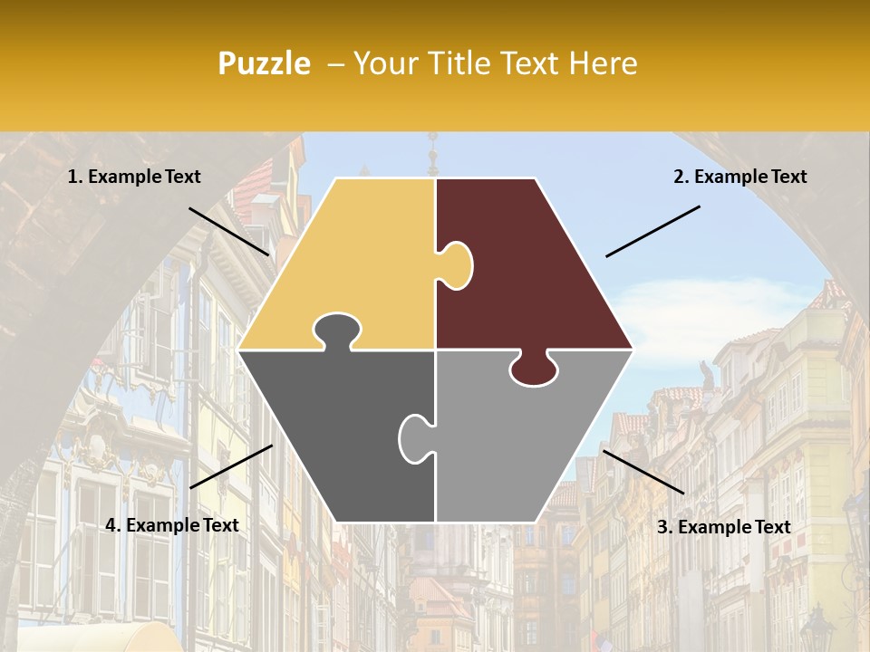 Elderly Wave Daughter PowerPoint Template